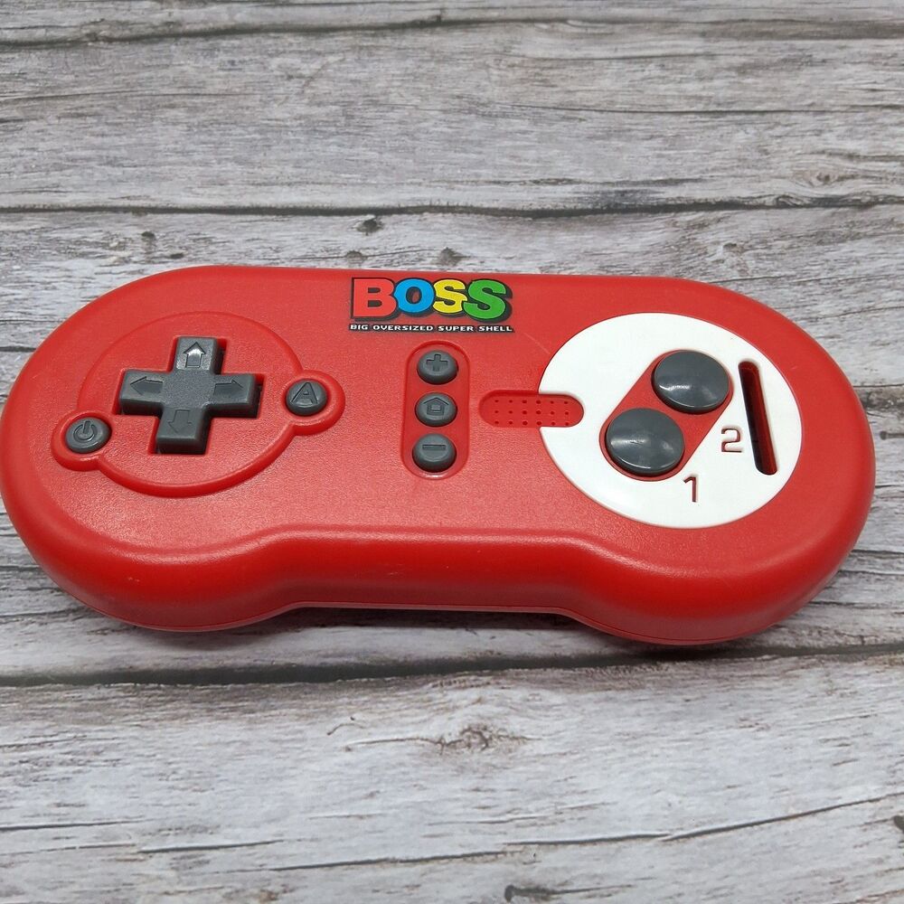 BOSS Big Oversized Super Shell For Nintendo Wii Remote Controllers Red